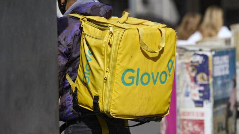 ep archivo un repartidor de glovo en una calle de madrid ep archivo un repartidor de glovo en una calle de madrid