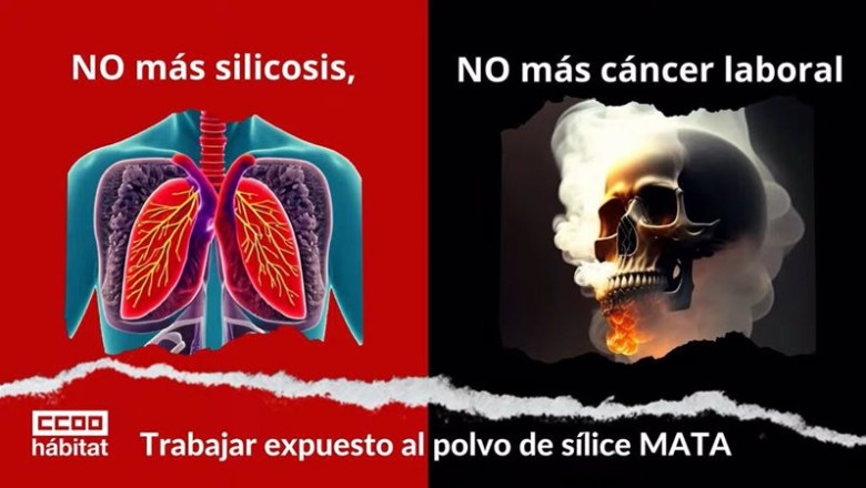 ep ccoo lanza una campana para prevenir las enfermedades profesionales derivadas del polvo de silice ep ccoo lanza una campana para prevenir las enfermedades profesionales derivadas del polvo de silice