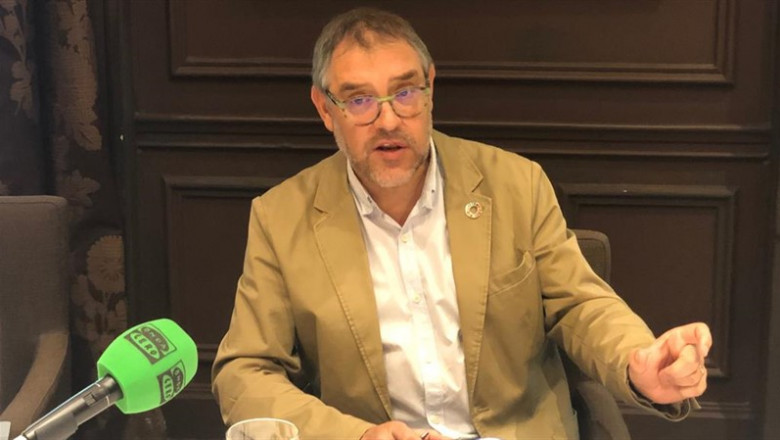 El director general de Amec, Joan ristany, en la presentación del 'Índice de Solidez de la Internacionalización 2018' | EUROPA PRESS ep director generalamec joan ristany enpresentacion del indicesolidezla internacionalizacion 2018