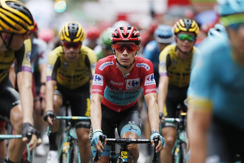 ep el ciclistsa colombiano miguel angel superman lopez