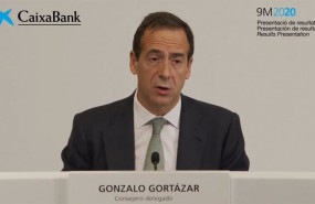 ep el consejero delegado de caixabank gonzalo gortazar este viernes en rueda de prensa