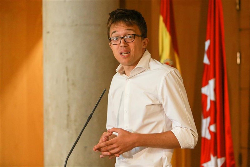 ep el portavoz de masmadrid en la asamblea de madrid inigo errejon