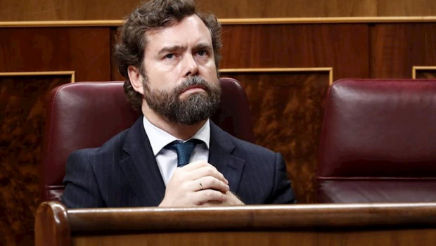 ep el portavoz de vox ivan espinosa de los monteros en el congreso