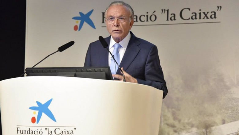 ep el presidente de la fundacion la caixa isidro faine