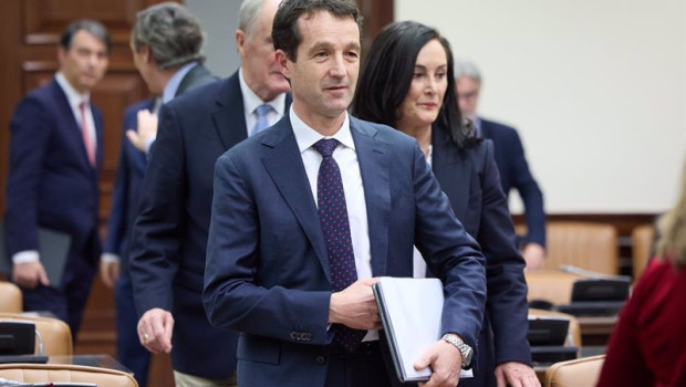 ep el presidente ejecutivo del consejo de administracion de indra angel escribano a su llegada para ep el presidente ejecutivo del consejo de administracion de indra angel escribano a su llegada para