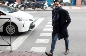 ep el secretario de comuniacion de ciudadanos fernando de paramo a su llegada a la reunion de la