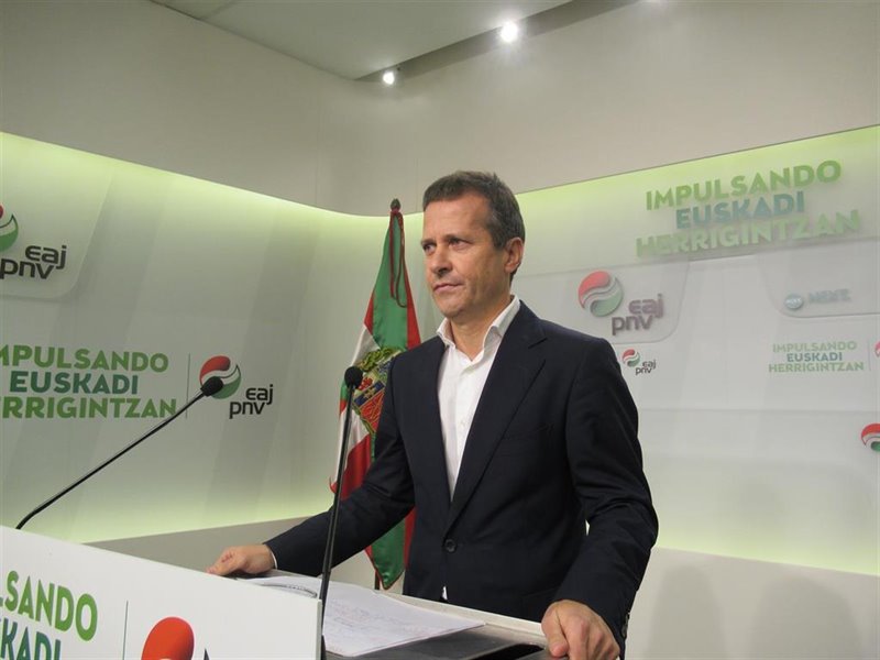 ep el senador del pnv jokin bildarratz en una comparecencia en bilbao