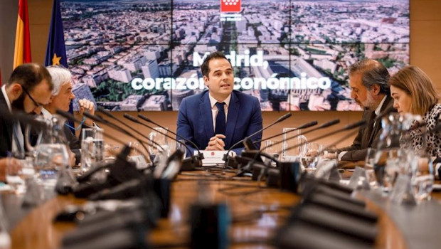 ep imagen de recurso del vicepresidente de la comunidad de madrid ignacio aguado junto al consejero