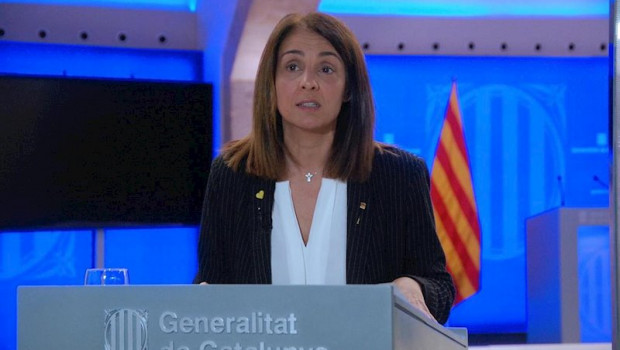ep la consellera de presidencia meritxell budo en rueda de prensa telematica