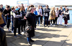 ep la familiar de uno de los fallecidos durante el minuto de silencio que tuvo lugar el martes en el ep la familiar de uno de los fallecidos durante el minuto de silencio que tuvo lugar el martes en el