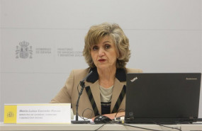 ep la ministra de sanidad consumo y bienestar social maria luisa carcedo ofrece una rueda de