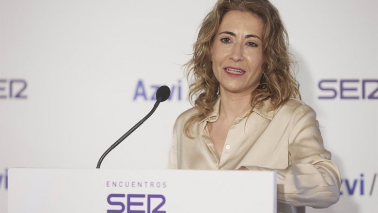 La Ministra de Transportes, Movilidad y Agenda Urbana, Raquel Sánchez, durante el ciclo “Agenda del Gobierno en Andalucía” de la Cadena SER en el Hotel Alfonso XIII, a 25 de febrero de 2022 en Sevilla (Andalucía, España) | Joaquin Corchero - Europa Press ep la ministra de transportes movilidad y agenda urbana raquel sanchez durante el ciclo agenda del