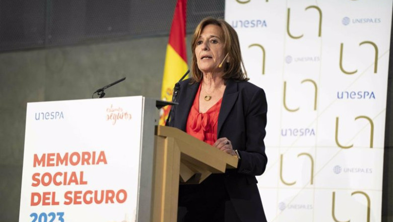 ep la presidenta de unespa mirenchu del valle en la presentacion de la memoria social del seguro ep la presidenta de unespa mirenchu del valle en la presentacion de la memoria social del seguro
