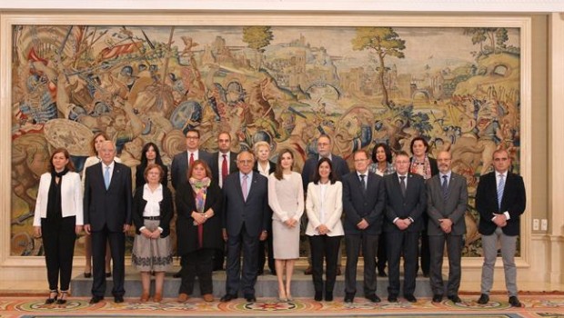 ep la reina letizia recibeorganizaciones abordar consumo alcohol menores