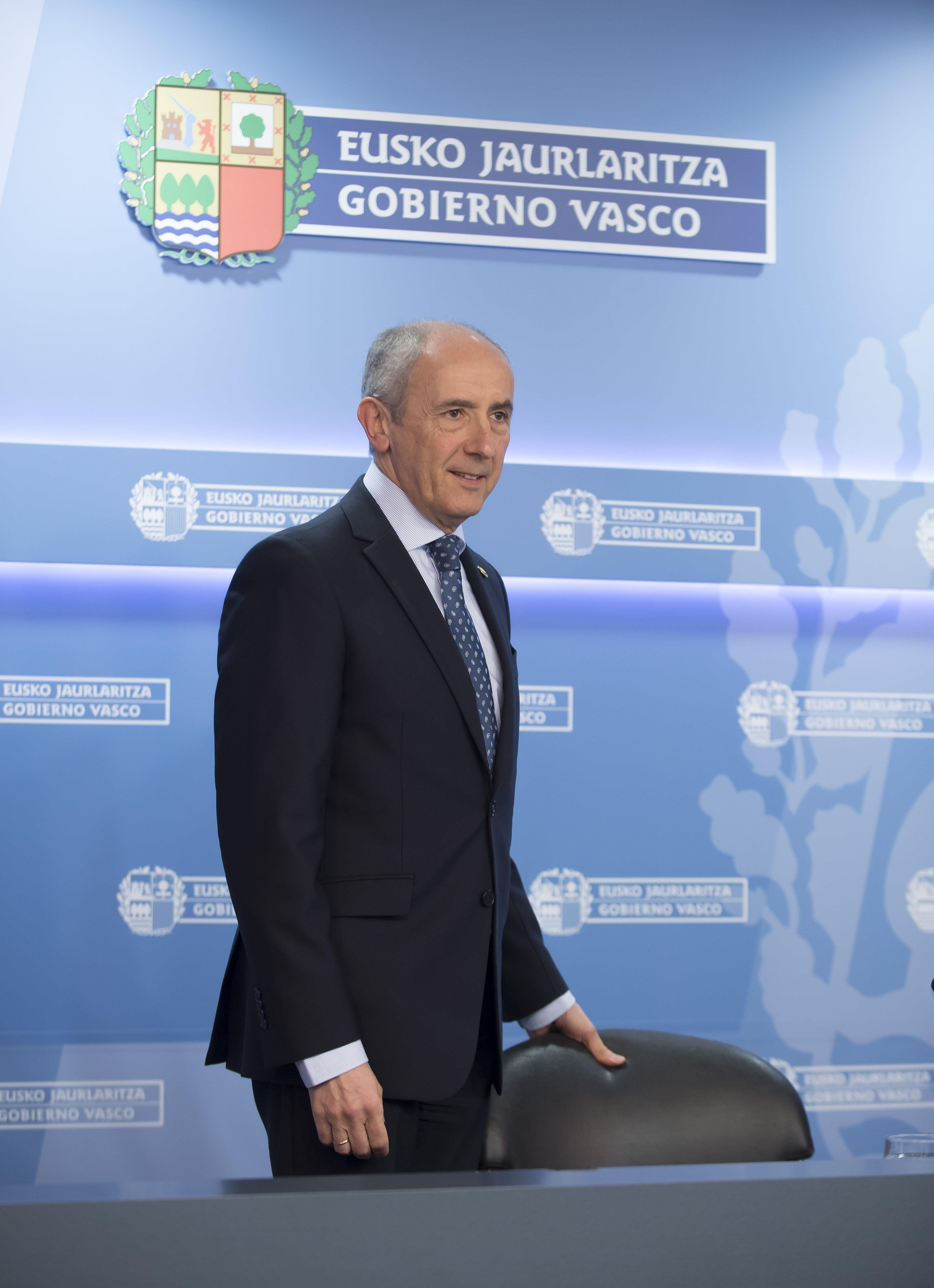 El portavoz del Gobierno Vasco, Josu Erkoreka | GOBIERNO VASCO ep portavozgobierno vasco josu erkoreka 20180306145603