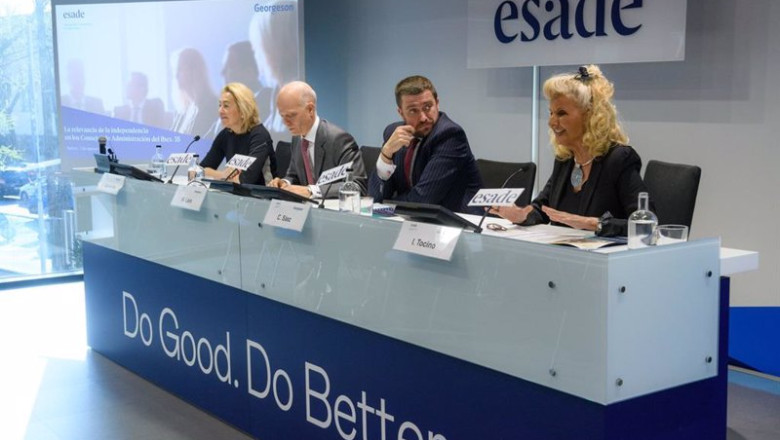 ep presentacion del informe realizado por el centro de gobierno corporativo de esade y georgeson ep presentacion del informe realizado por el centro de gobierno corporativo de esade y georgeson