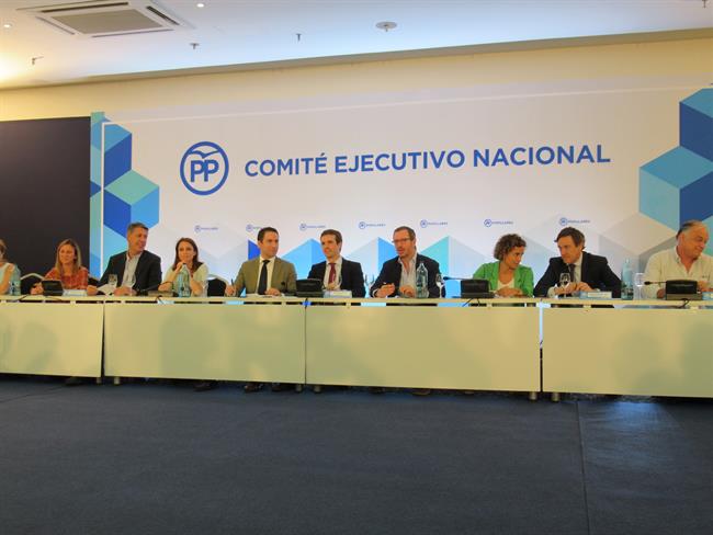 Reunión Del Comité Ejecutivo Del PP En Barcelona Presidido Por Pablo Casado | EUROPA PRESS ep reunioncomite ejecutivoppbarcelona presididopablo casado