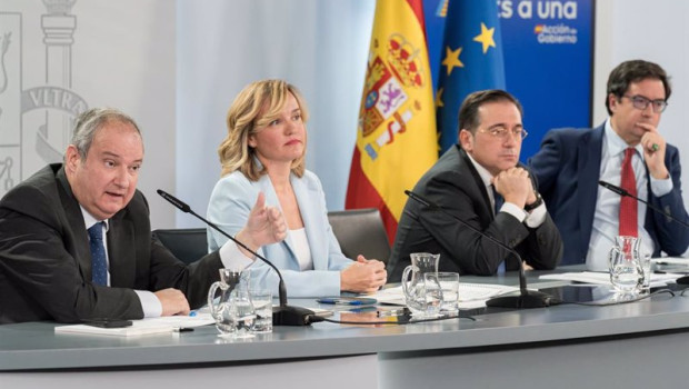 ep rueda de prensa posterior a la reunion del consejo de ministros en el palacio de la moncloa a 10