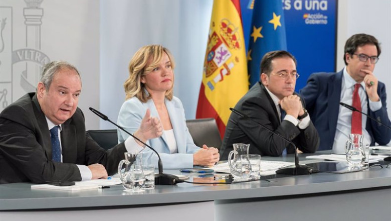 ep rueda de prensa posterior a la reunion del consejo de ministros en el palacio de la moncloa a 10 ep rueda de prensa posterior a la reunion del consejo de ministros en el palacio de la moncloa a 10