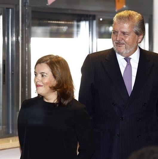 Soraya Sáenz de Santamaría e Íñigo Méndez de Vigo | EUROPA PRESS ep soraya saenzsantamaria e inigo mendezvigo