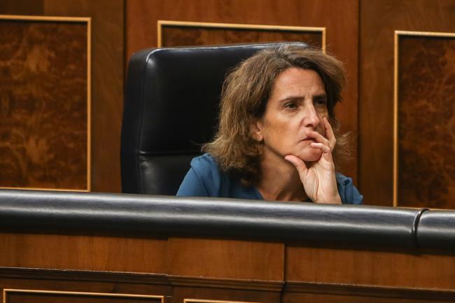 Teresa Ribera presenta el Real Decreto de Medidas urgentes para la transición en | Ricardo Rubio - Europa Press ep teresa ribera presentareal decretomedidas urgentesla transicion en