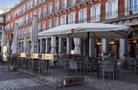 ep terraza de pizza hut en la plaza mayor de madrid ep terraza de pizza hut en la plaza mayor de madrid