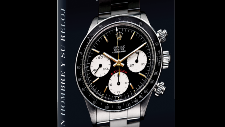 un hombre y su reloj