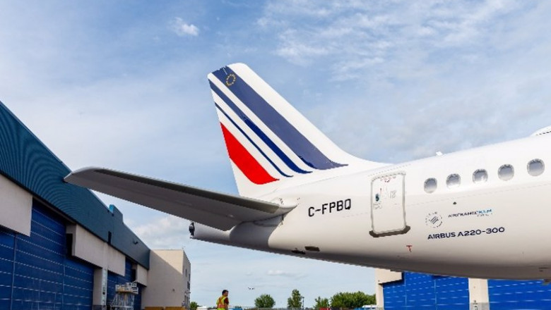 A220-300 de Air France. | AIR FRANCE ep a220 300 de air france