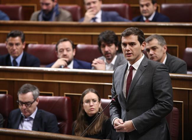 Albert Rivera y diputados de Ciudadanos | EUROPA PRESS ep albert riveradiputadosciudadanos 20170302114203
