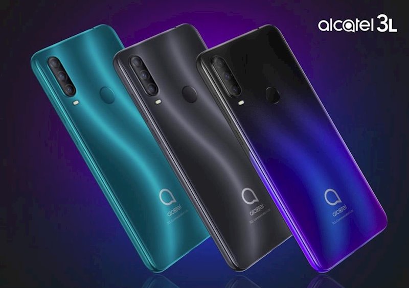 ep alcatel 3l con triple camara trasera