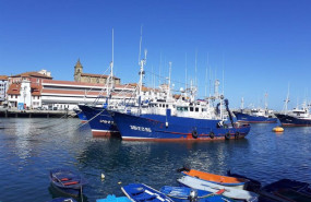 ep archivo   barcos pesqueros en el puerto de bermeo