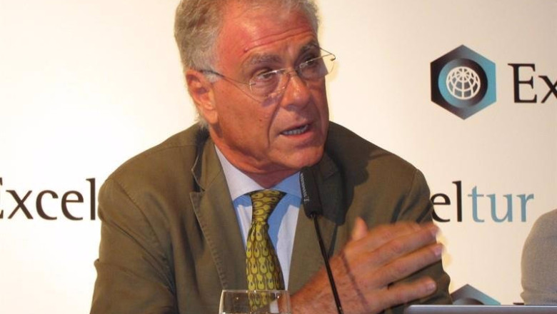 Archivo - José Luis Zoreda, vicepresidente ejecutivo de Exceltur | EUROPA PRESS - Archivo ep archivo jose luis zoreda vicepresidente ejecutivo de exceltur 20220706144104