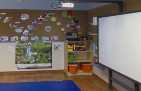 ep aula vacia de educacion infantil