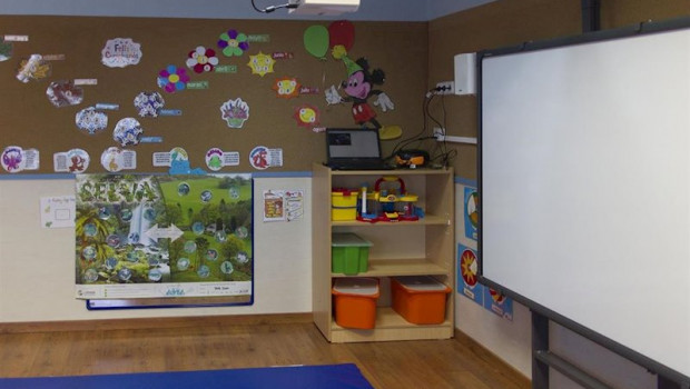 ep aula vacia de educacion infantil