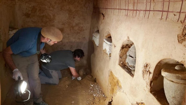 Cámara funeraria de época romana descubierta en Carmona | AYUNTAMIENTO DE CARMONA ep camara funeraria de epoca romana descubierta en carmona