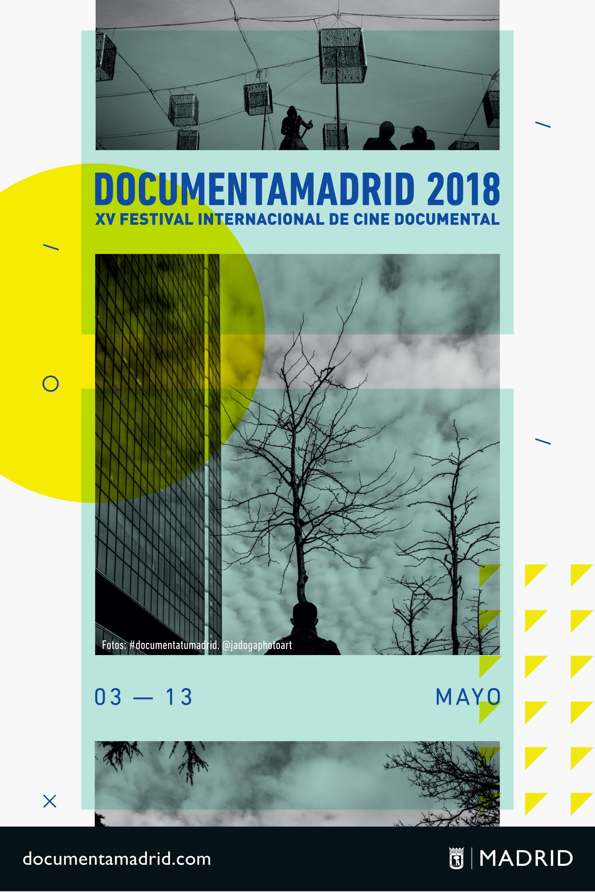 Cartel promocional de DocumentaMadrid | AYUNTAMIENTO DE MADRID ep cartel promocionaldocumentamadrid