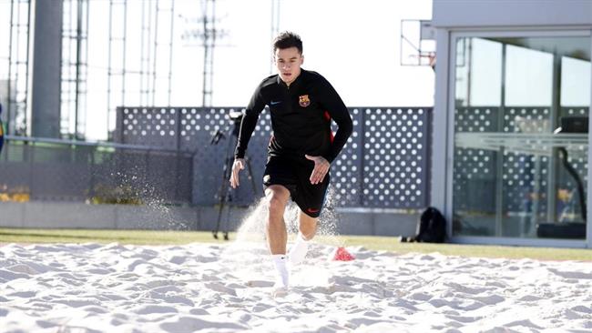 ep coutinho entrenandoarenal