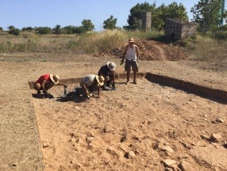 Detalle de la excavación abierta en Pollentia | CONSELL DE MALLORCA ep detallela excavacion abiertapollentia