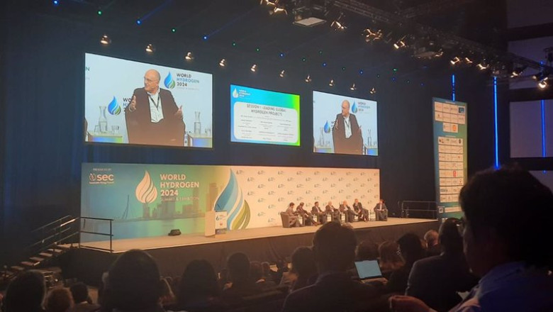 ep el director comercial y de energias limpias de cepsa carlos barrasa durante su exposicion en el