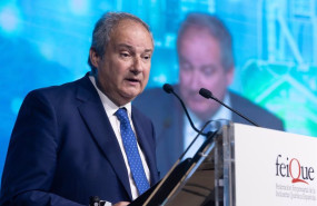 ep el ministro de industria y turismo jordi hereu interviene durante la asamblea general 2024 de la