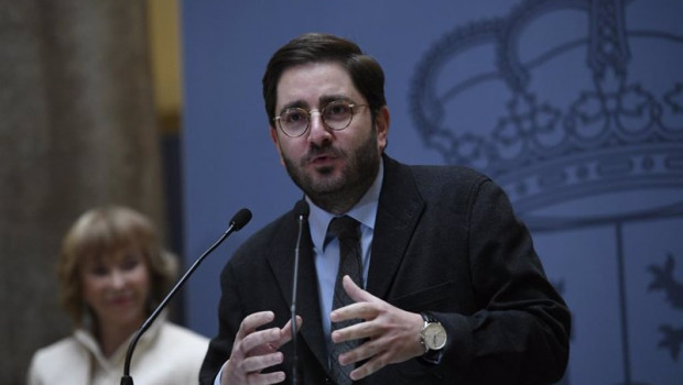 ep el nuevo secretario de estado de la espana global manuel muniz durante la toma de posesion de los