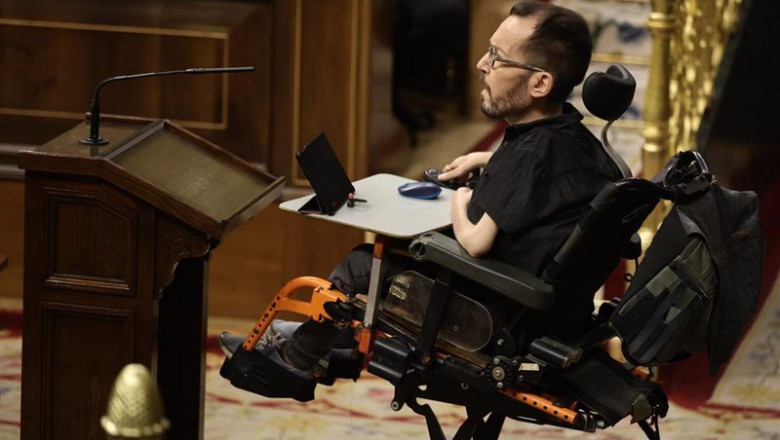 El portavoz de Unidas Podemos en el Congreso, Pablo Echenique, en el Congreso. | Eduardo Parra - Europa Press ep el portavoz de unidas podemos en el congreso pablo echenique en el congreso