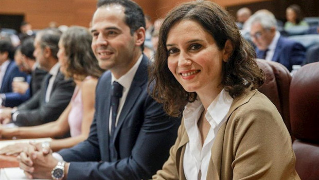 ep el vicepresidente y la presidenta de la comunidad de madrid ignacio aguado e isabel diaz ayuso