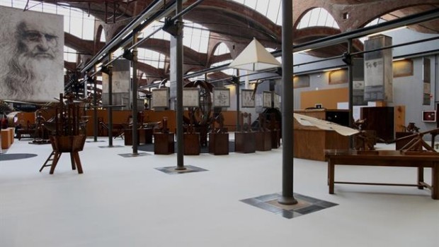 ep exposicion leonardo da vinci geni i els invents enmnatec