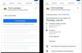 ep google crea una nueva funcion que permite ver el estado de un pedido desde la barra de busqueda