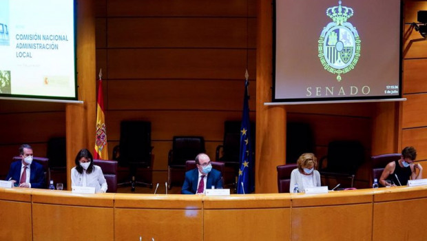 ep i d el alcalde de vigo abel caballero la presidenta del senado pilar llop y el ministro de