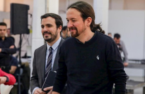 ep i-d el ministro de consumo alberto garzon y el vicepresidente segundo del gobierno de espana y