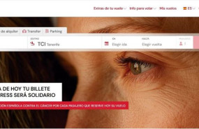 ep iberia express donara un euro a la aecc por cada billete que se compre hoy para apoyar la lucha