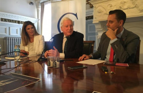 ep iluca gil directora general de la fundacion de la catedral antonio mendez pozo vicepresidente de