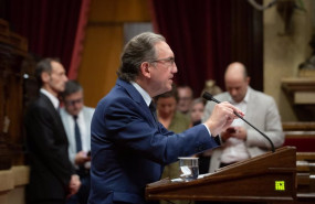 ep imagen de archivo   el conseller de economia jaume giro interviene durante una sesion plenaria en